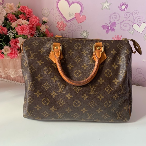 LOUIS VUITTON Speedy 30 Handbag - Picture 2 of 12